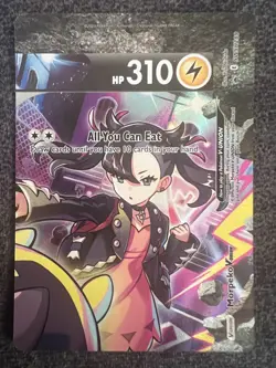Morpeko V-Union All You Can Eat SWSH288 Black Star Promo Pokemon Card NM - Image 1