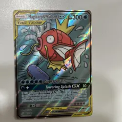 2019 Magikarp & Wailord Tag Team GX Alt Art Team Up Card 161/181 MINT - Image 2