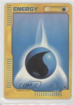 Water Energy Pokemon e-Card Series Expedition #165 2002 - Image 1