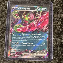 Okidogi EX 36/64 SV Shrouded Fable Double Rare - Pokemon TCG Card - NM - Image 1