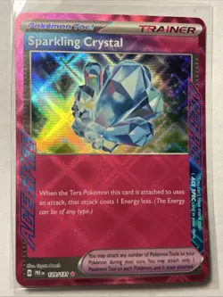 Sparkling Crystal 129/131 - Pokemon Prismatic Evolutions - NM Holo Rare Card - Image 1