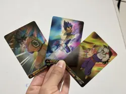 Dragon Ball Wafers Clear Card Super Metallic Collection 3D Motion - Image 4
