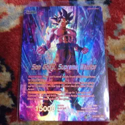 Dragon Ball Super Goku Anniversary Box 2025 Limited Power 300000 Card - Image 1