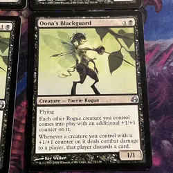 Magic: The Gathering Oona's Blackguard Morningtide Non Foil x4 mtg - Image 4