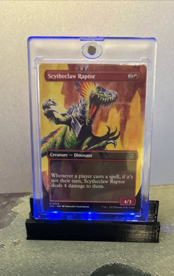 MTG Scytheclaw Raptor (Borderless) - The Lost Caverns of Ixalan (LCI) #323 MTG - Image 1