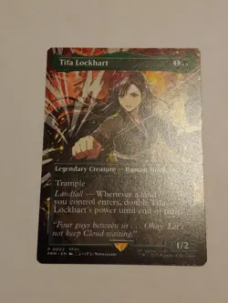 MTG Magic Non-Foil PTQ Promo Tifa Lockhart MagicCon Las Vegas NM - Image 2