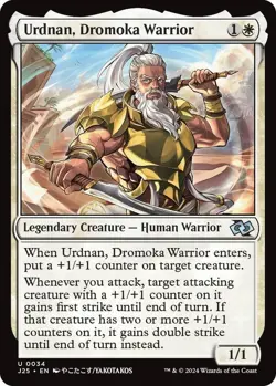 NM Urdnan, Dromoka Warrior, MTG, Foundations Jumpstart, Magic the Gathering, 34 - Image 1