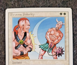 MTG Revised REVERSE POLARITY Never Played M/NM ........................(DS3D1K7) - Image 3