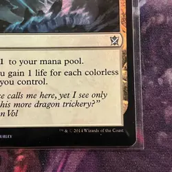 MTG Tomb of the Spirit Dragon - Foil Khans of Tarkir, NM Magic the gathering 245 - Image 4