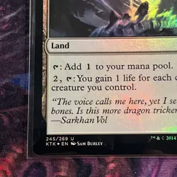 MTG Tomb of the Spirit Dragon - Foil Khans of Tarkir, NM Magic the gathering 245 - Image 5