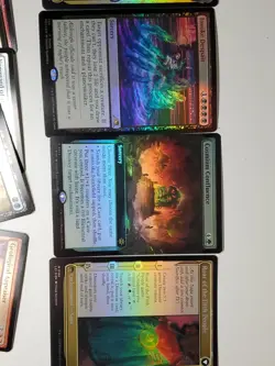 Magic The Gathering MTG Lot of Over 100 Foil Cards Rares Uncommon Common & Lands - Image 4