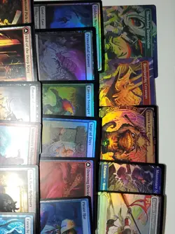 Magic The Gathering MTG Lot of Over 100 Foil Cards Rares Uncommon Common & Lands - Image 5