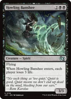 NM Howling Banshee, MTG, Foundations Jumpstart, Magic the Gathering, 119 - Image 1
