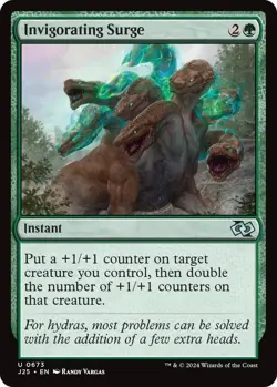 NM Invigorating Surge, MTG, Foundations Jumpstart, Magic the Gathering, 673 - Image 1