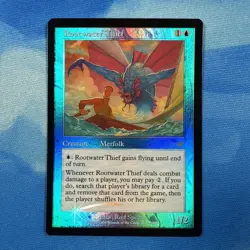 Rootwater Thief - Foil LP, English MTG Nemesis - Image 1