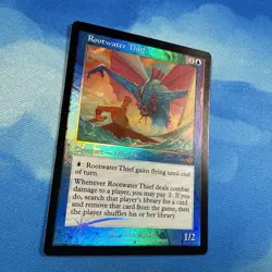 Rootwater Thief - Foil LP, English MTG Nemesis - Image 2