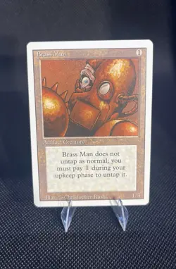 MTG Brass Man Revised Edition Regular - Image 1
