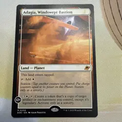 ADAGIA, WINDSWEPT BASTION mtg NM-M Edge of Eternities 1 Mythic - Image 1