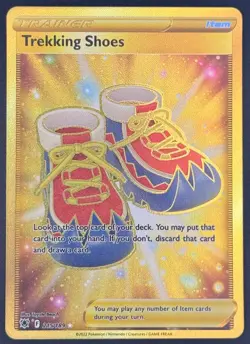 Trekking Shoes 215/189 Pokemon TCG SWSH10: Astral Radiance Secret Rare NM - Image 1