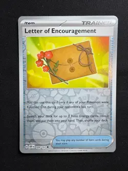 Letter of Encouragement 189/197 Reverse Holo LP-NM - Pokemon TCG Obsidian OBF - Image 1