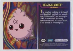 Igglybuff Foil Topps Pokemon TV Animation Edition Johto League Champions #174 - Image 2
