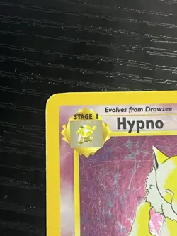 Pokemon TCG Hypno 8/62 Fossil Unlimited Holo Vintage Rare WOTC 1999 MP - Image 3