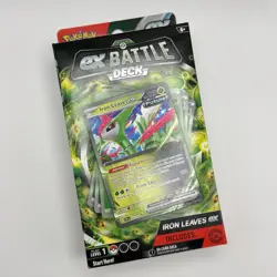 Pokemon TCG Iron Leaves EX Battle Deck Factory Sealed 60 cards - Image 1