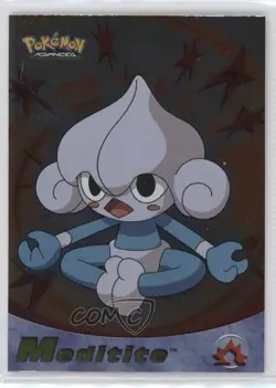 Meditite Silver Foil Topps Pokemon Advanced #56 2003 - Image 1