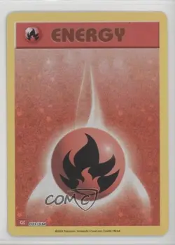 Fire Energy Holo Pokemon TCG Classic Charizard Deck (CLC) #033 - Image 1
