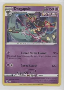 Dragapult Holo Pokemon Sword & Shield Fusion Strike #130 - Image 1