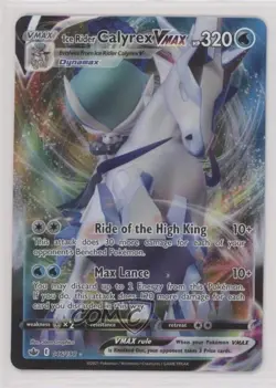 Ice Rider Calyrex VMAX Pokemon Sword & Shield Chilling Reign #046 - Image 1