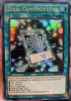 Yugioh! - Zexal Construction - MP22-EN091 - Ultra Rare - 1st Ed - NM/M - Image 1