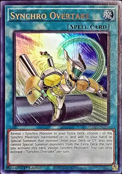 Yugioh! - Synchro Overtake - MP22-EN164 - Ultra Rare - 1st Ed - Image 1