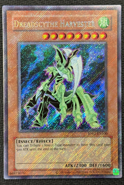 Yugioh! Dreadscythe Harvest Secret Rare Near Mint Unlimited RP02-EN100 (Reprint) - Image 1