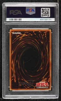 Lesser Dragon 1st Ed. Asian American Back YuGiOh Legend of Blue Eyes White PSA 9 - Image 2