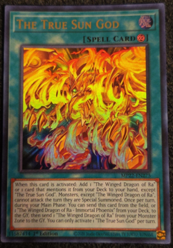 Yugioh! - The True Sun God - MP22-EN275 - Ultra Rare - 1st Ed - Image 1