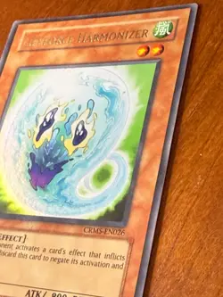 Lifeforce Harmonizer Yugioh TCG CRMS-EN026 Ultra Rare 1st Edition NM - Image 2