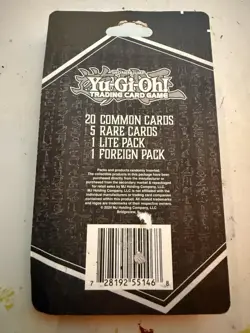 yugioh booster Pack 20 Common Cards, 5 Rare Cards, 1 Lite Card Pack And 1forein - Image 3