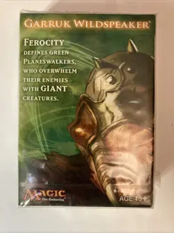 MTG: 2012 Garruk Wildspeaker 30-card Sample Deck w/ Quick Start Guide SEALED - Image 1
