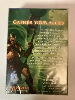 MTG: 2012 Garruk Wildspeaker 30-card Sample Deck w/ Quick Start Guide SEALED - Image 2