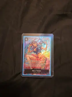 Nico Robin (Alt Art) OP12-087 SR Legacy of the Master - ONE PIECE Card - Image 1