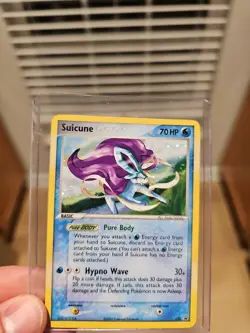 2005 Suicune 030 Pokemon TCG Holo Black Star Rare Promo Card LP - Image 3
