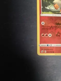 Growlithe 027/192 - Pokemon Card SWSH Rebel Clash Reverse HOLO Foil - Image 2
