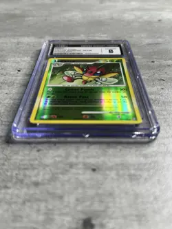 Pokemon Card Ledian Rev Holo CGC 8 NM/Mint, Legends Awakened 60/146, 2008 (1) - Image 3