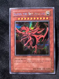 Yu-Gi-Oh Slifer the Sky Dragon Limited Edition Secret Rare Card YMA-EN001 - Image 1