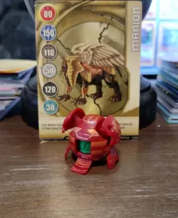 Bakugan B1 Pyrus Manion 500G Red Battle Brawlers W/ Card Rare! - Image 1