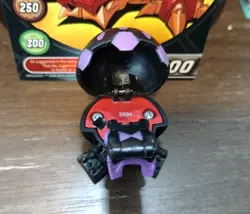 Bakugan B1 Darkus Juggernoid 300G Black OPEN CORE W/ Vintage Card Rare! - Image 3