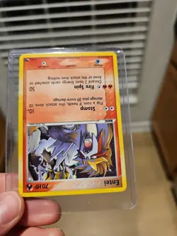 Entei 1/17 Pop Series 2 Holo Foil Rare Pokemon Card Lightly Played - Image 5