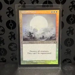 MTG Wrath of God *RETRO FRAME FOIL* Dominaria Remastered 279 NM - Image 1