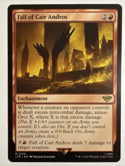 MTG Magic the Gathering LTR Lord of the Rings Fall of Cair Andros - Rare - Image 1